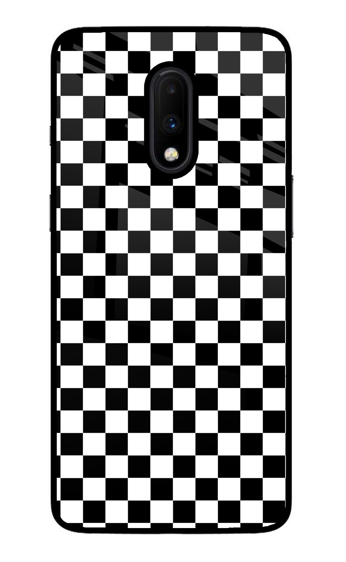 Chess Board Oneplus 7 Glass Case