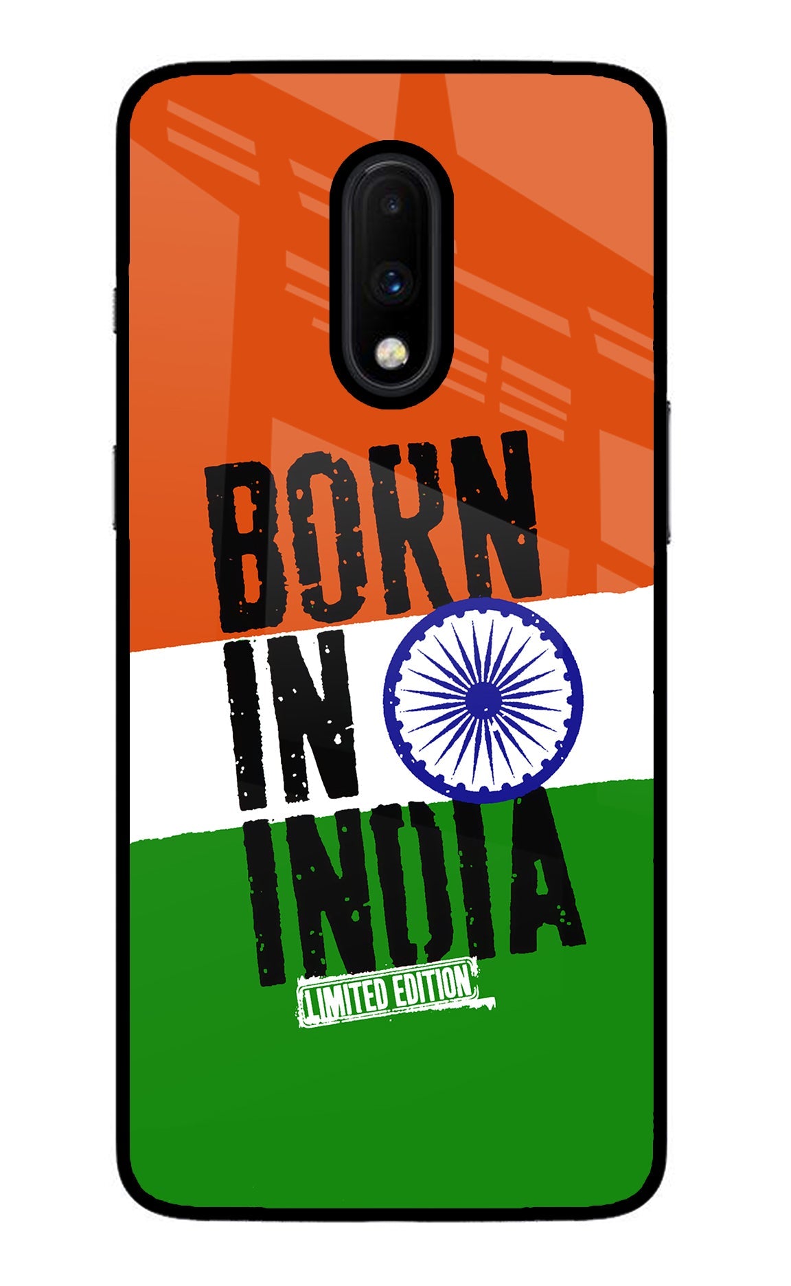 Born in India Oneplus 7 Back Cover