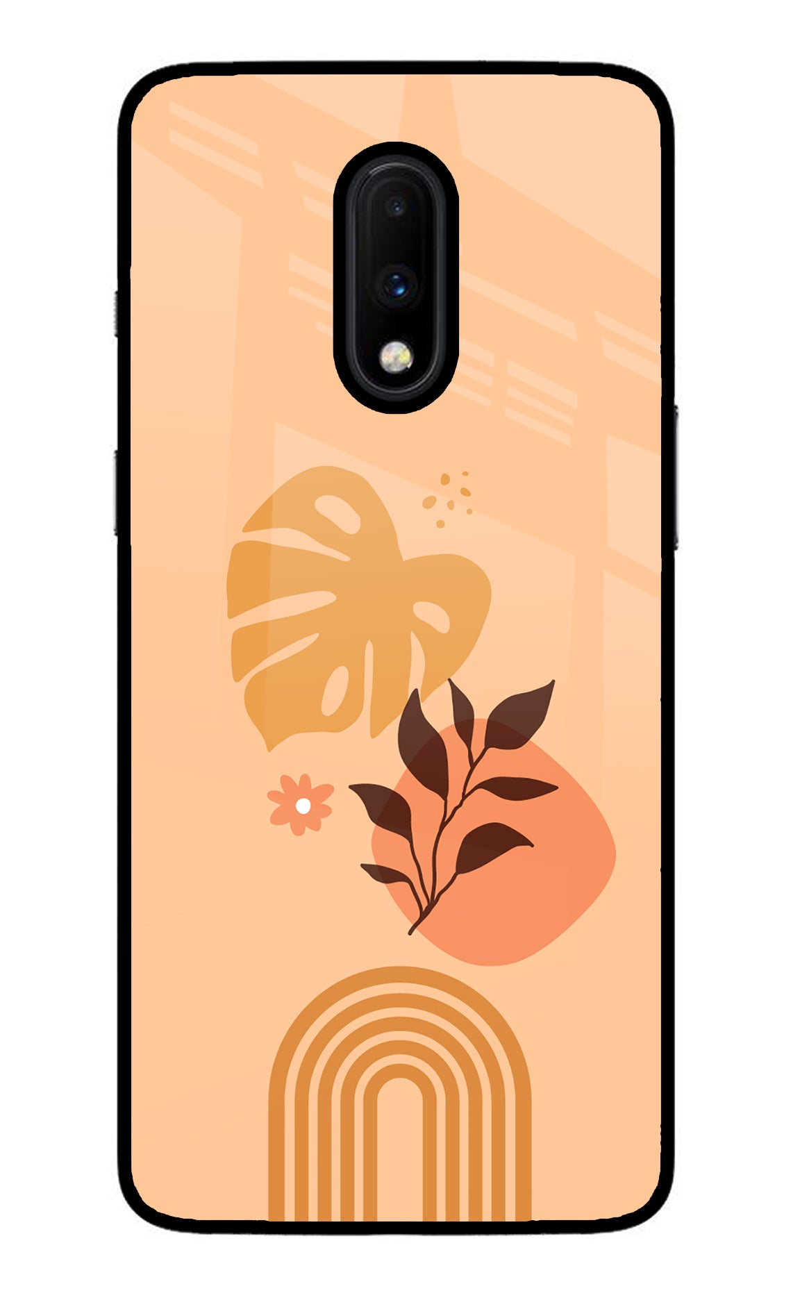 Bohemian Art Oneplus 7 Glass Case