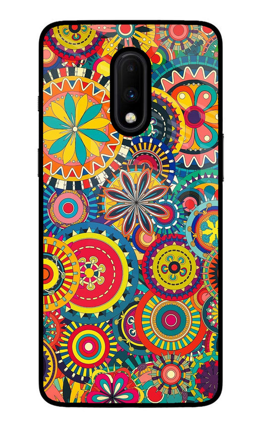 Gol Gol Art Oneplus 7 Glass Case