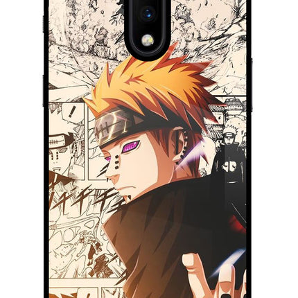 Pain Anime Oneplus 7 Glass Case Back Cover by Casekaro