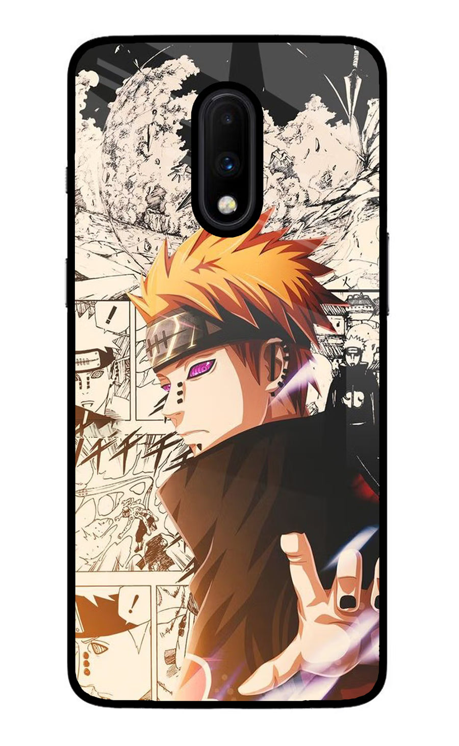 Pain Anime Oneplus 7 Back Cover, Glass case