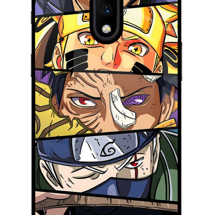 Naruto Character Oneplus 7 Glass Case