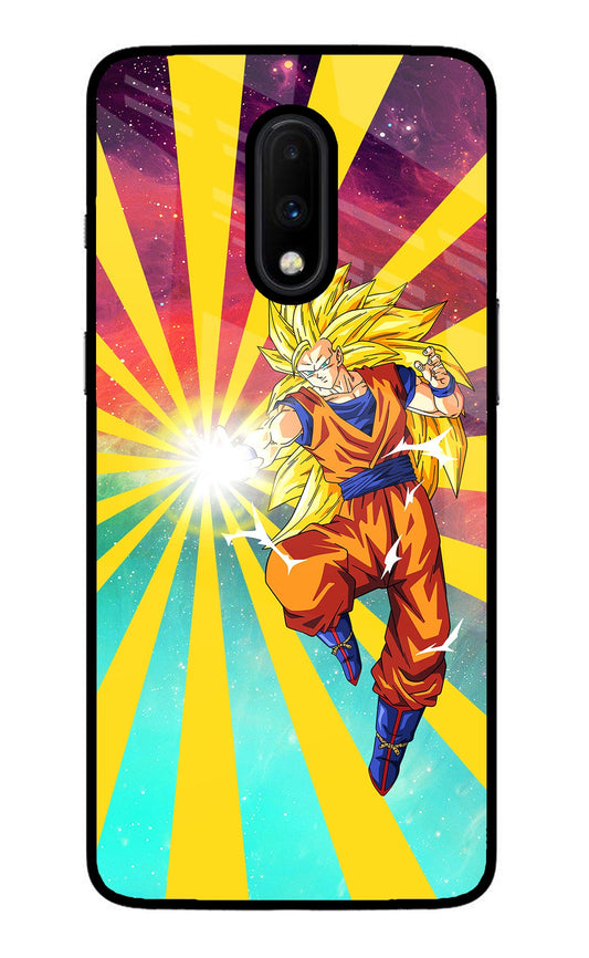 Goku Super Saiyan Oneplus 7 Glass Case