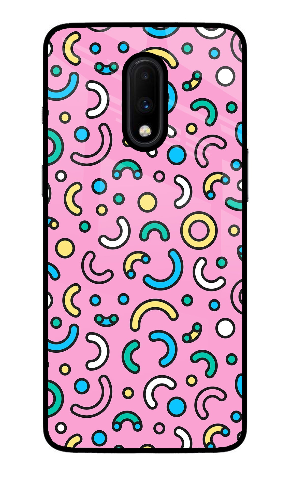 Memphis Design Oneplus 7 Back Cover