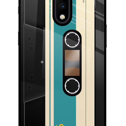 Cassette Oneplus 7 Glass Case Back Cover by Casekaro