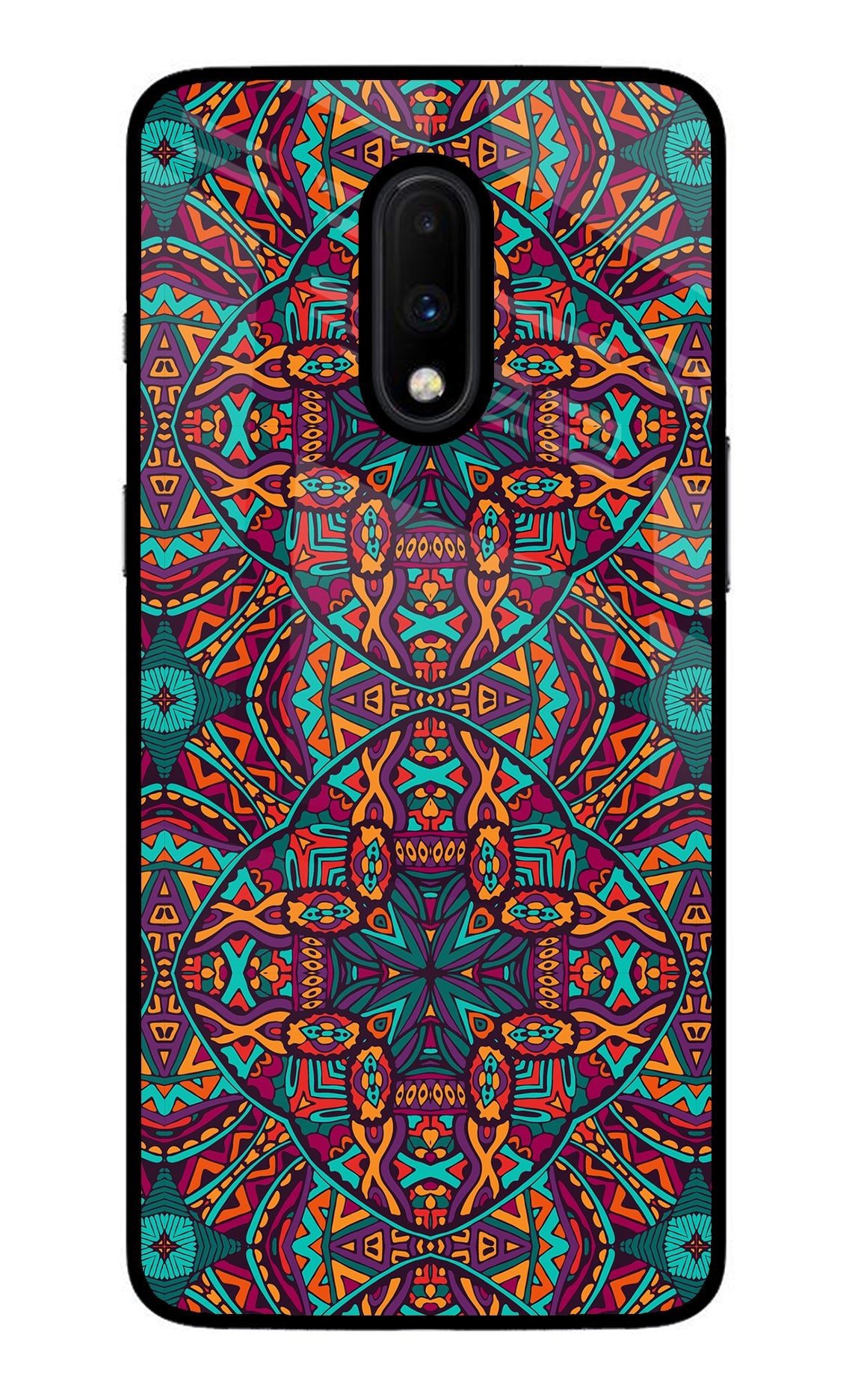 Colour Mandala Oneplus 7 Back Cover