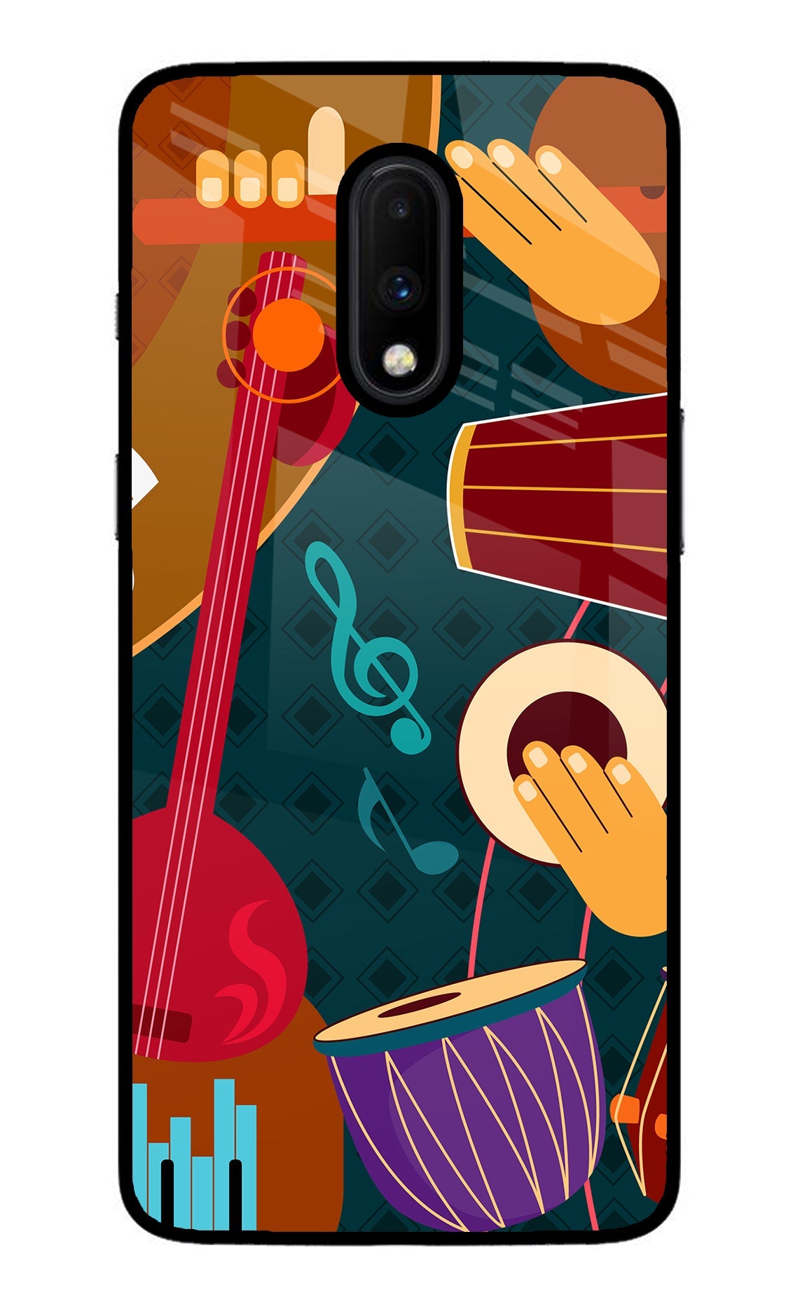 Music Instrument Oneplus 7 Back Cover