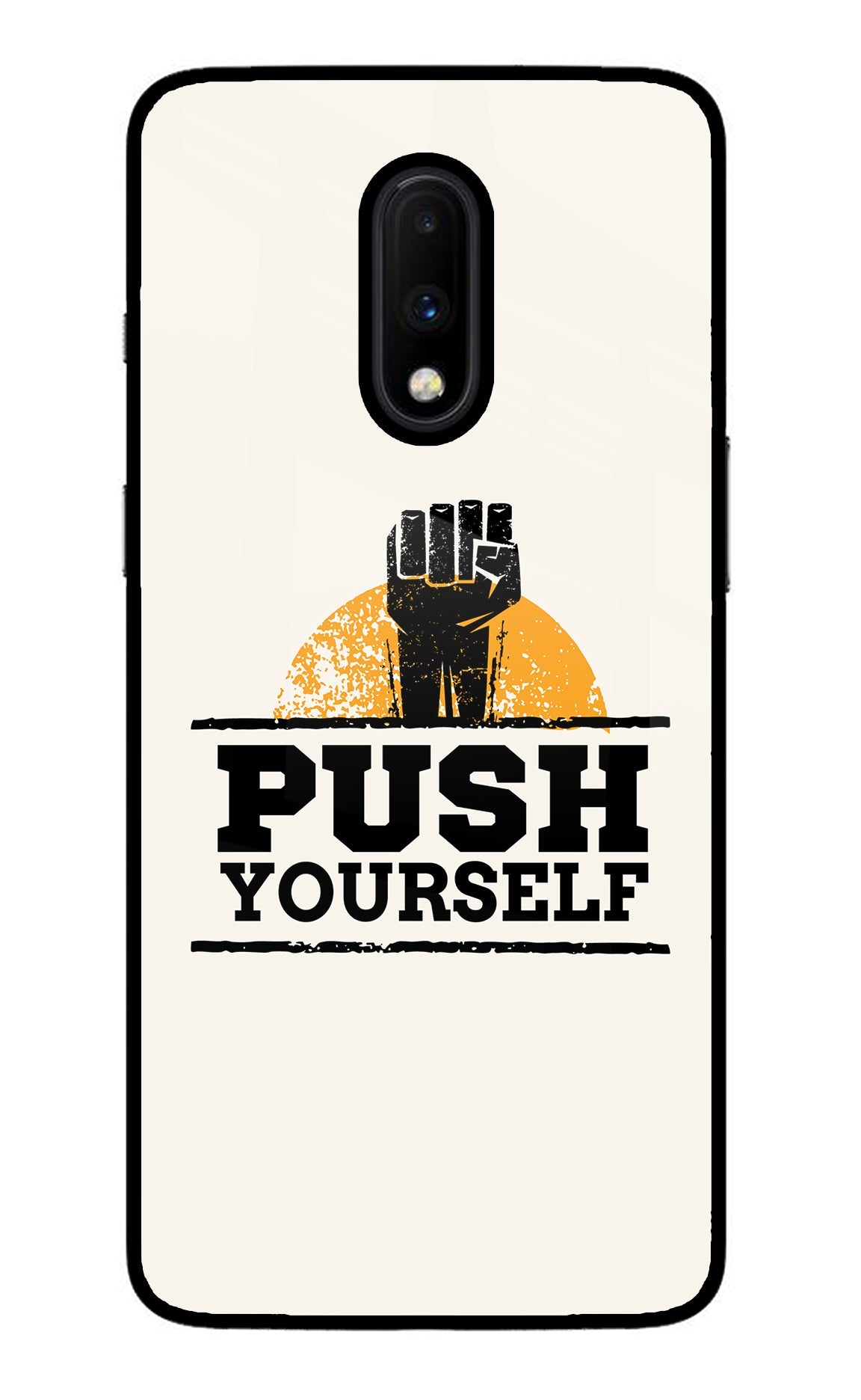 Push Yourself Oneplus 7 Back Cover