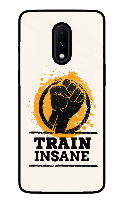 Train Insane Oneplus 7 Glass Case