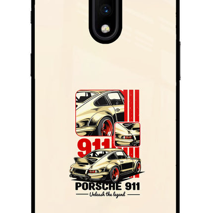 Classic Porsche 911 Oneplus 7 Glass Case