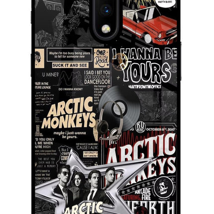 Arctic Monkeys Oneplus 7 Glass Case