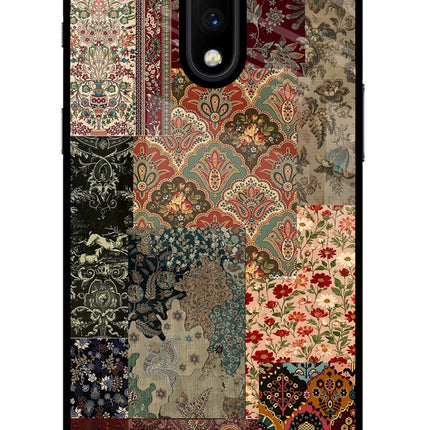 Desi Print Oneplus 7 Glass Case