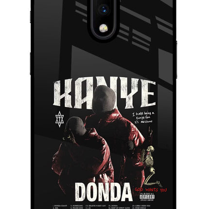 Donda Kanye West Oneplus 7 Glass Case