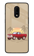 Desert Classic Drive Oneplus 7 Glass Case