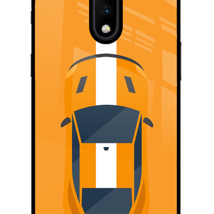 Highway Pursuit Oneplus 7 Glass Case