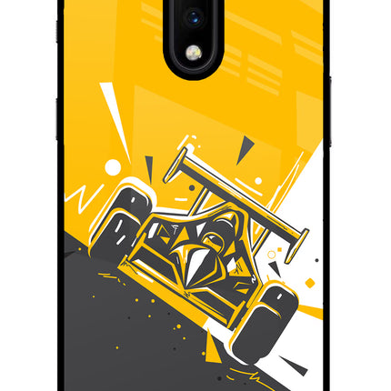 Track King Oneplus 7 Glass Case