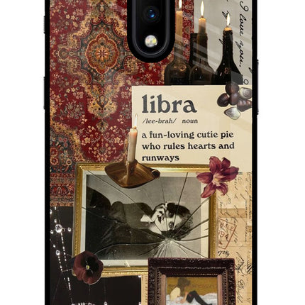 Libra Zodiac Oneplus 7 Glass Case