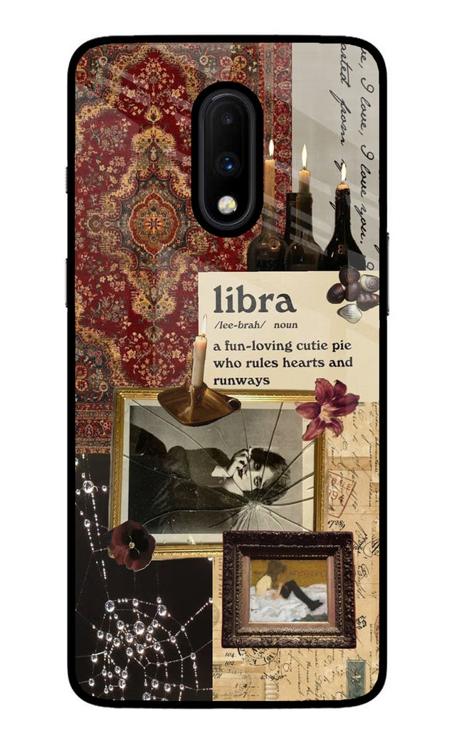 Libra Zodiac Oneplus 7 Glass Case