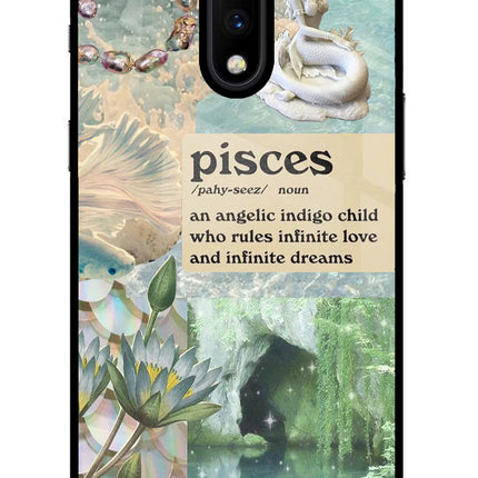 Pisces Zodiac Oneplus 7 Glass Case