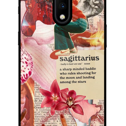 Sagittarius Zodiac Oneplus 7 Glass Case