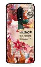 Sagittarius Zodiac Oneplus 7 Glass Case