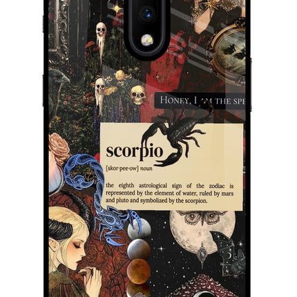 Scorpio Zodiac Oneplus 7 Glass Case