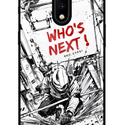 Who's Next Oneplus 7 Glass Case