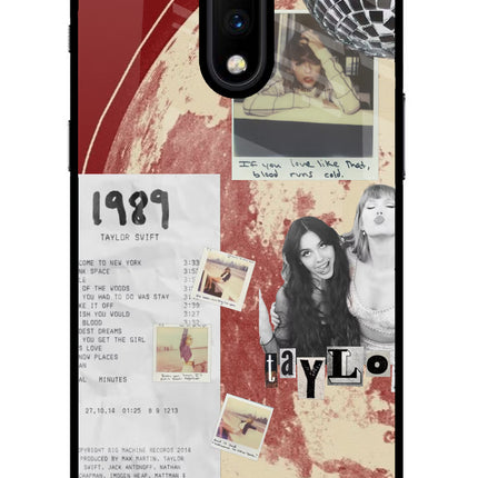Taylor Swift Oneplus 7 Glass Case