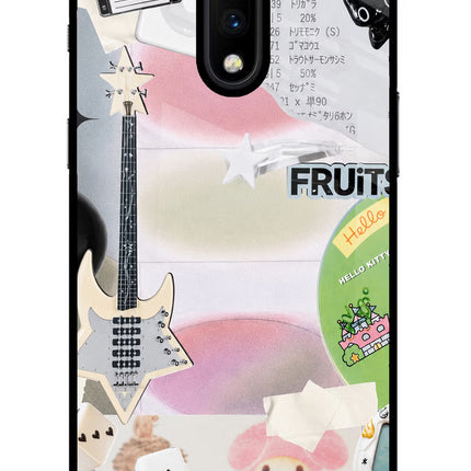 Softcore case Oneplus 7 Glass Case