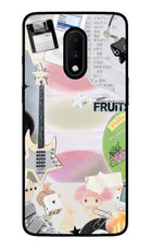 Softcore case Oneplus 7 Glass Case
