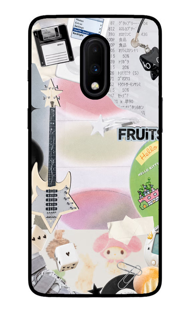 Softcore case Oneplus 7 Glass Case