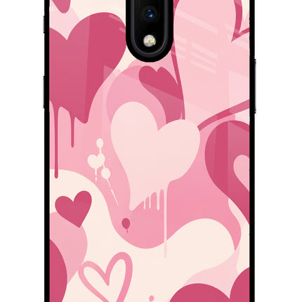 Hearty case Oneplus 7 Glass Case