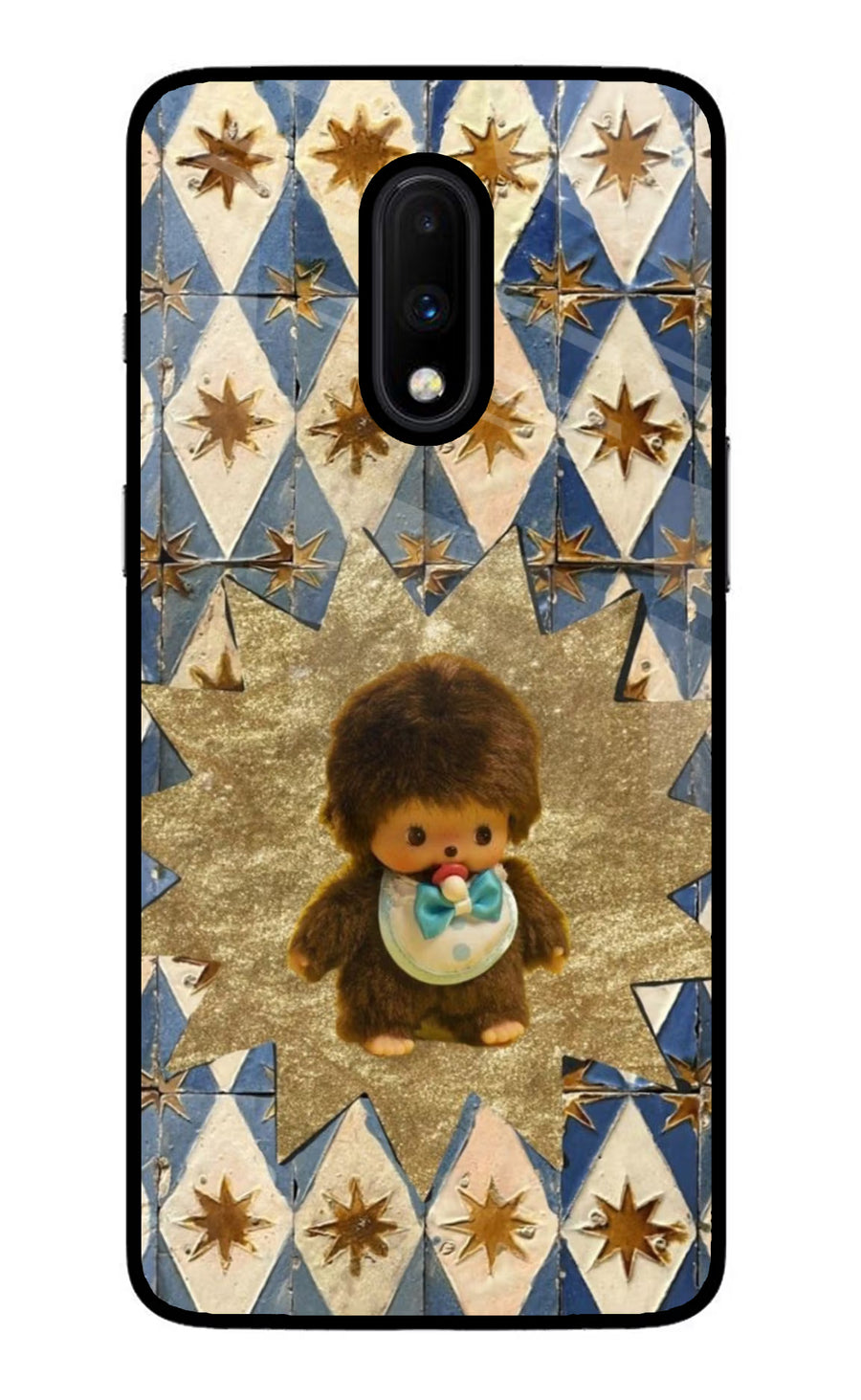 Woodooo Oneplus 7 Back Cover, Glass case