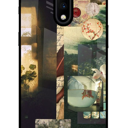 Summer Oneplus 7 Glass Case Back Cover by Casekaro