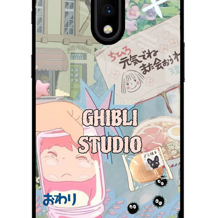 Studio Ghibli Oneplus 7 Glass Case Back Cover by Casekaro