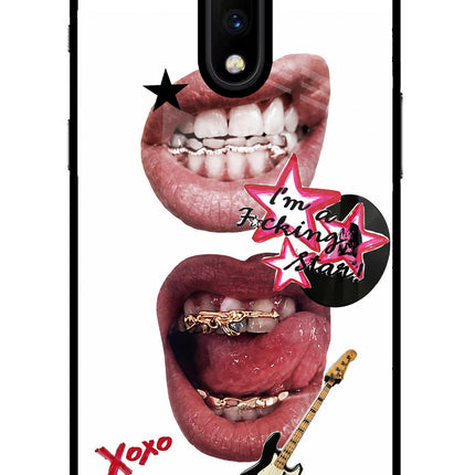 Rockstar Oneplus 7 Glass Case
