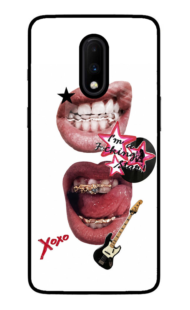 Rockstar Oneplus 7 Glass Case