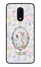 Pretty Mind Pretty Soul Oneplus 7 Glass Case