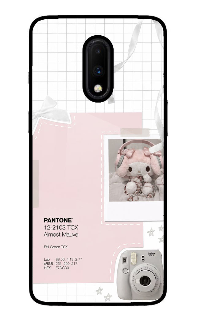 Pantone Asthetic Oneplus 7 Glass Case