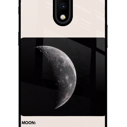 Moon Phase Oneplus 7 Glass Case