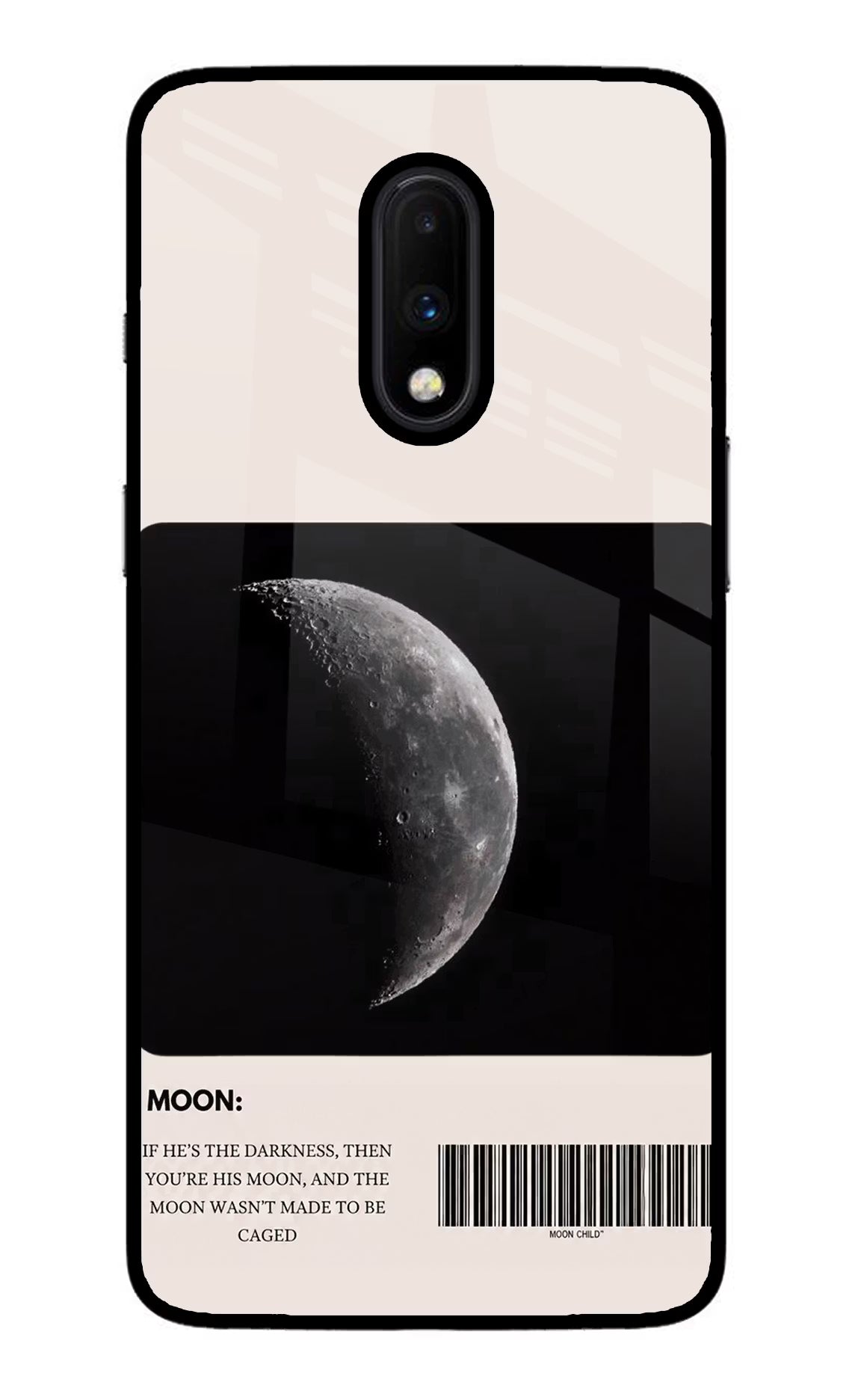 Moon Phase Oneplus 7 Glass Case