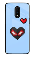 Peter Heart Oneplus 7 Glass Case