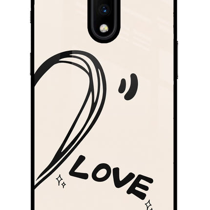 Soul Line Oneplus 7 Glass Case