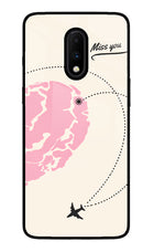 Miss Orbit Oneplus 7 Glass Case