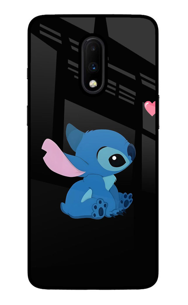 Stitch Crush Oneplus 7 Glass Case