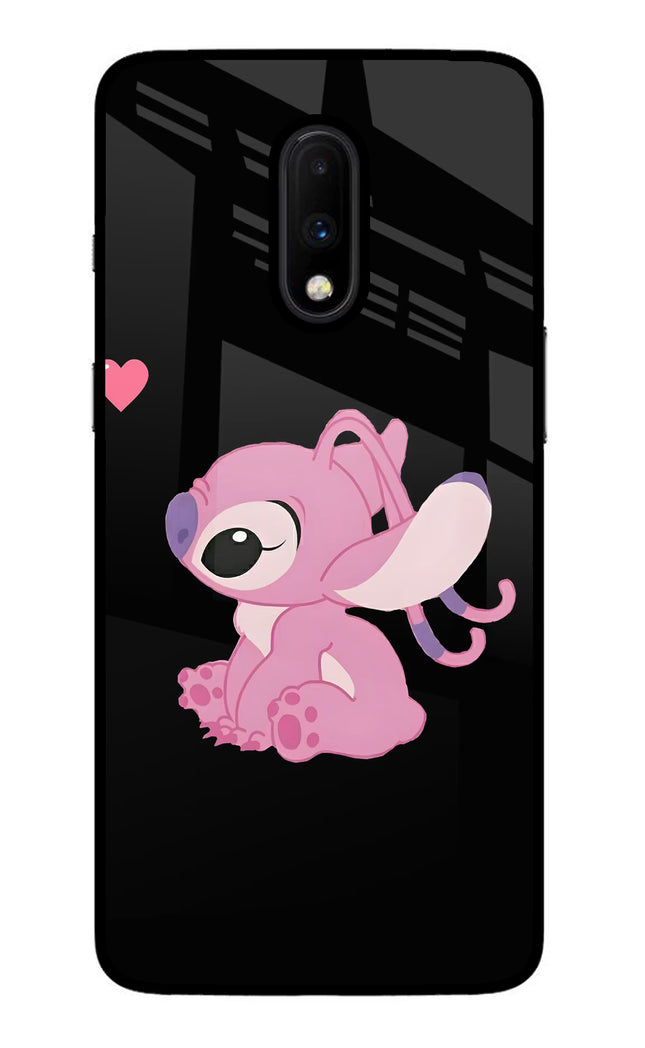 Angel Crush Oneplus 7 Glass Case