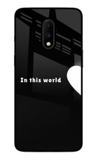 This World Oneplus 7 Glass Case