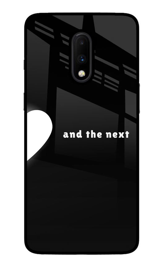 Next World Oneplus 7 Glass Case