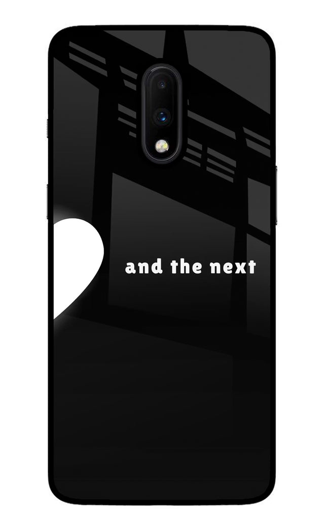 Next World Oneplus 7 Glass Case